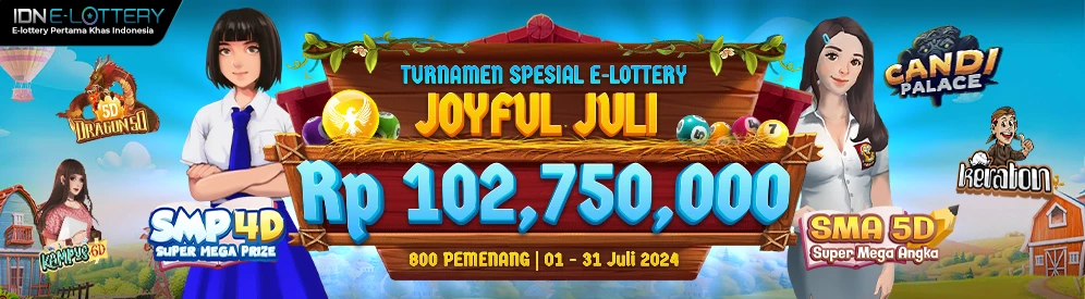Turnamen Spesial E-Lottery Joyful Juli